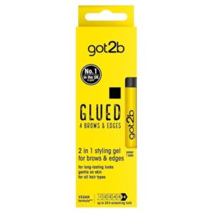 Got2b — Gel sourcils & baby hair 2 en 1, tenue longue, vegan, 16 ml